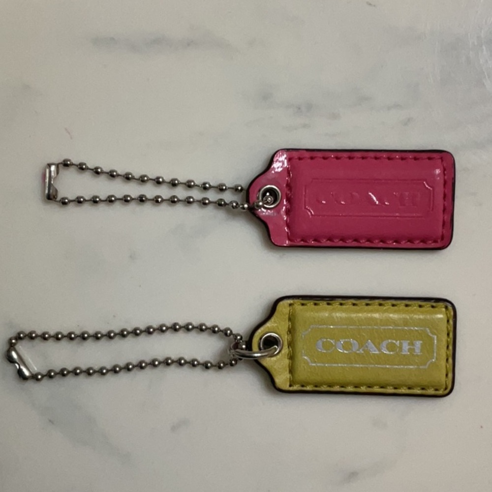 Coach bag charms